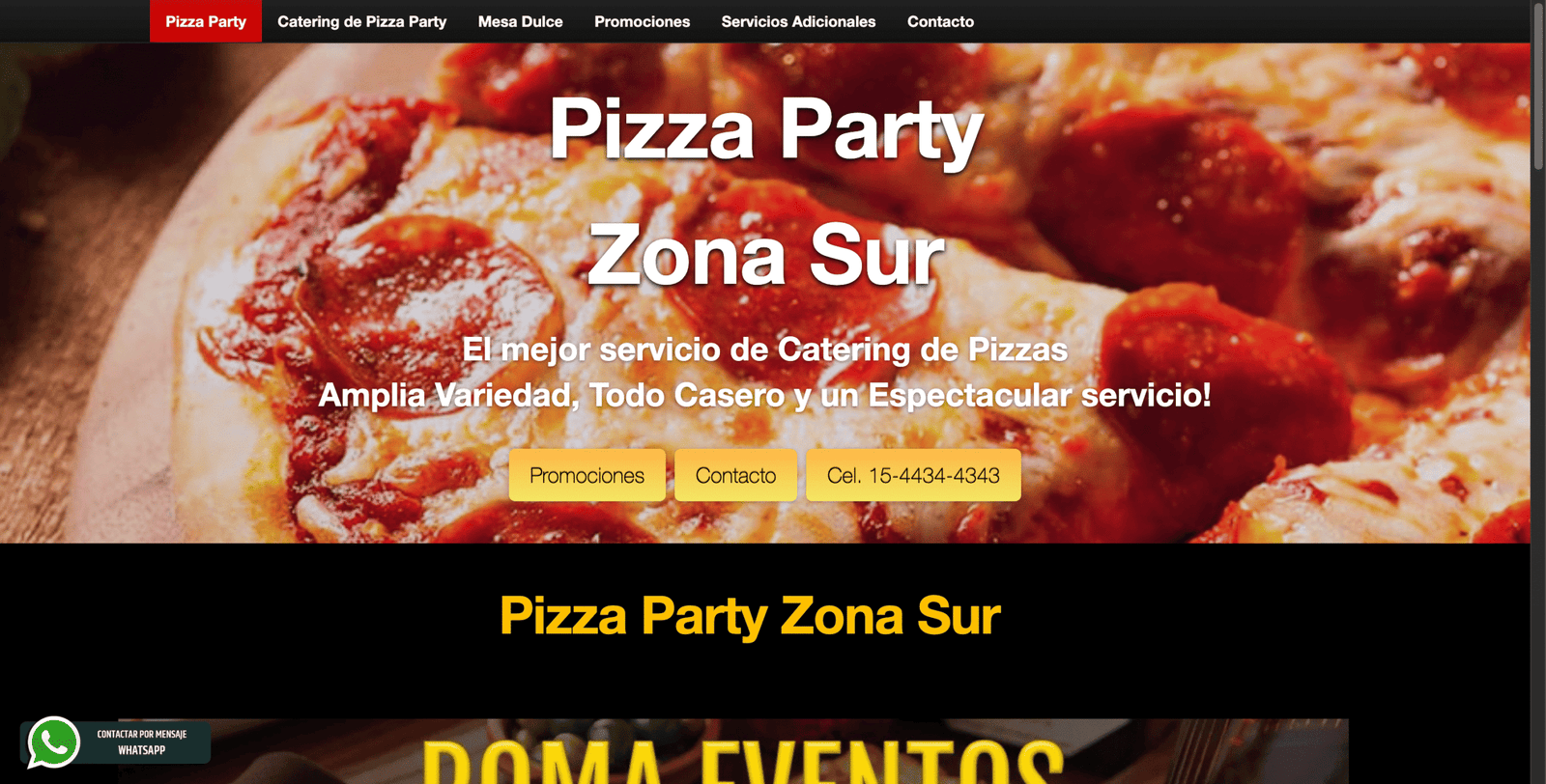Proyecto Pizzas Party