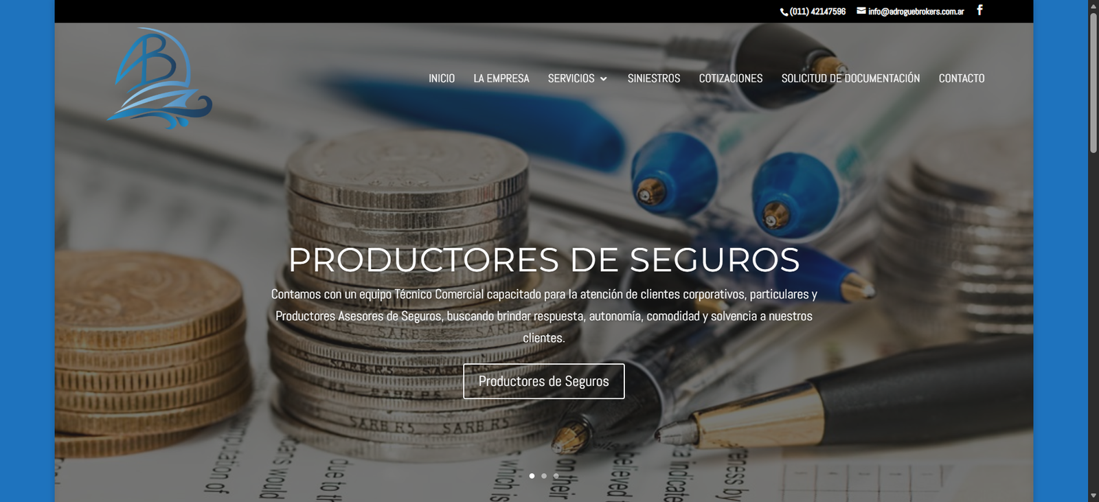 Proyecto web Adrogue Brokers