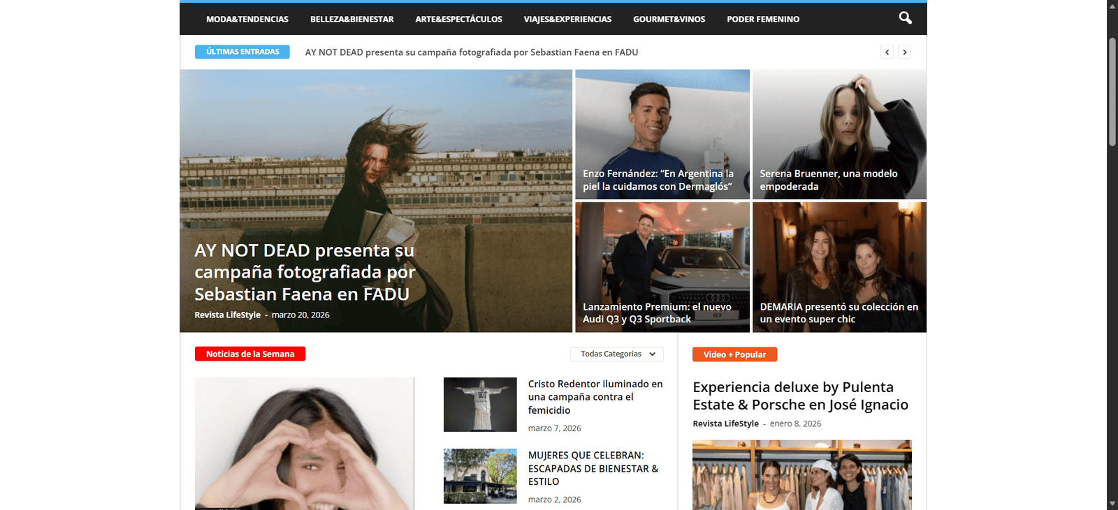 Proyecto Revista Lifestyle