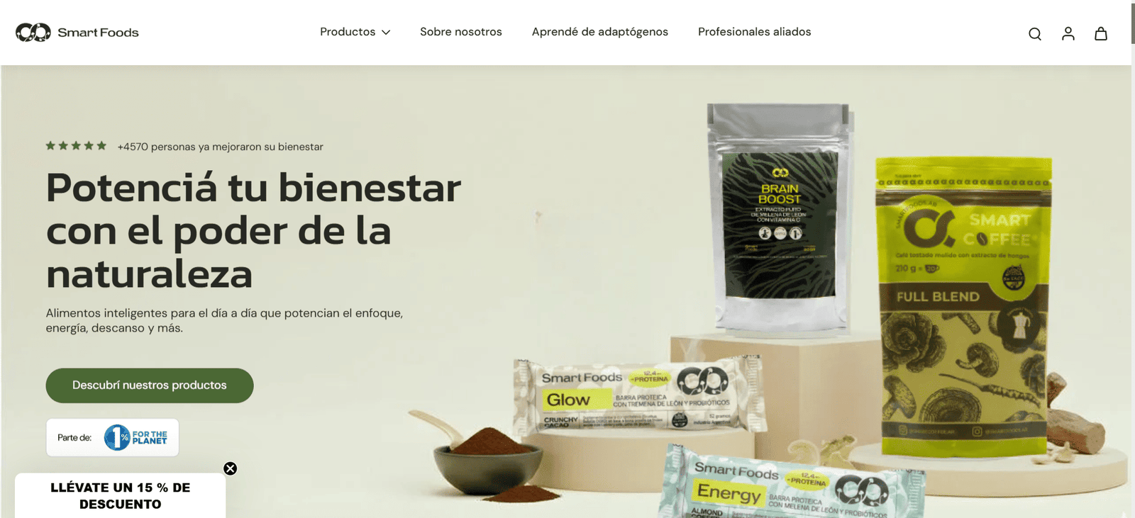 Proyecto web Smart Foods